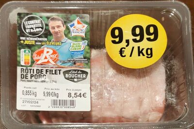 Rôti de filet de porc