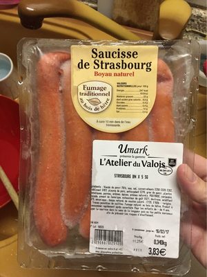 Saucisse de strasbourg