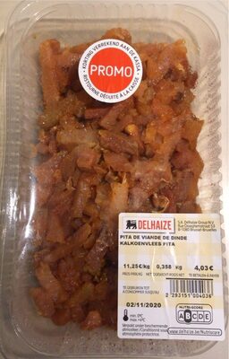 Pita de viande de dinde