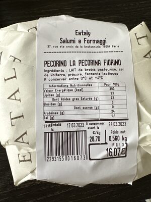 pecorino la pecorina