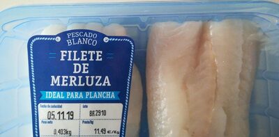 Filete de merluza front packaging