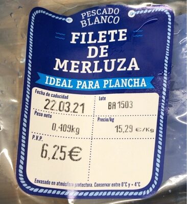 FILETE DE NERLUZA front packaging