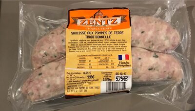 Saucisse aux pommes de terre traditionnelle