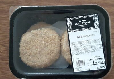 Pavé de veau milanaise