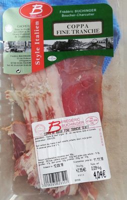 Coppa de bœuf fine tranche