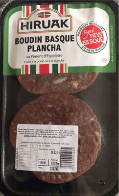 Boudin basque front packaging