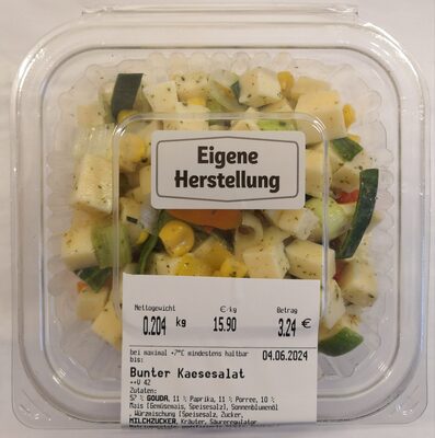 Bunter Käsesalat