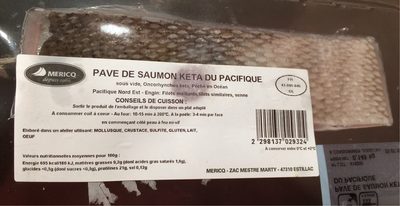 Pavé de Saumon Keta du Pacifique