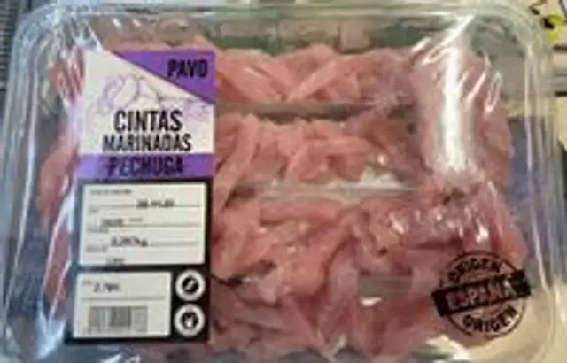 Cintas Marinadas Pechuga de Pavo