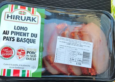 Lomo au piment du Pays Basque