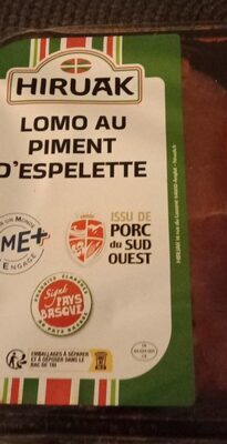 Lomo au piment d'Espelette
