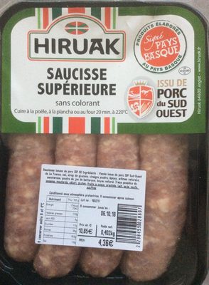 Saucisse supérieure