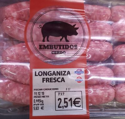 Longaniza fresca