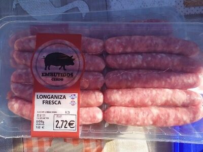 Longaniza fresca de cerdo front packaging