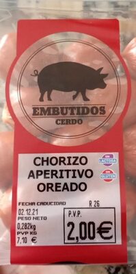 Chorizo aperitivo oreado