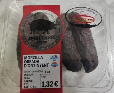 Morcilla oreada d'Ontinyent