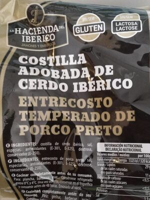 Costilla adobada iberica