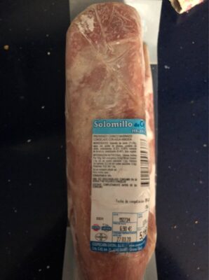Solomillo de cerdo marinado