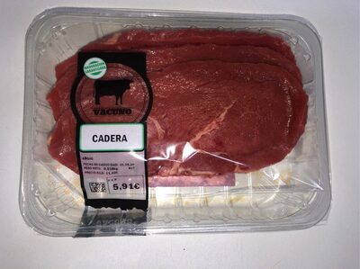 Cadera de vaca front packaging