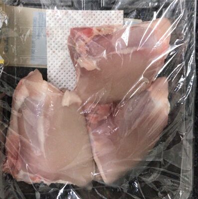 Contramuslo de pollo sin piel front packaging