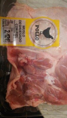 Muslo deshuesado con piel