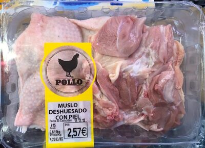 Muslo Deshuesado con Piel front packaging