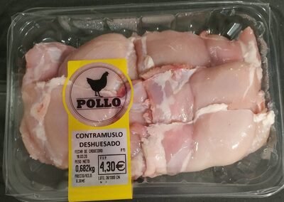 Contramuslo deshuesado sin piel