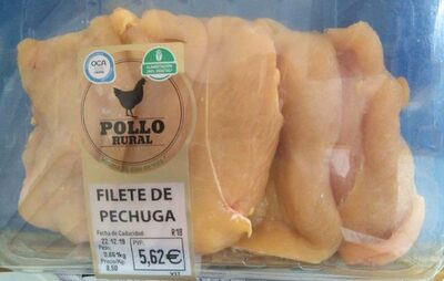 Filete de pechuga pollo rural