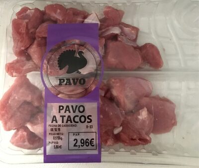 Pavo a tacos