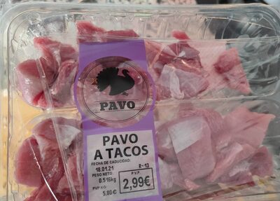 Pavo a tacos