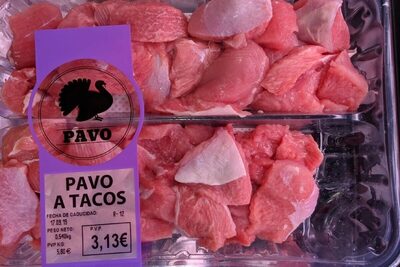 Pavo a tacos