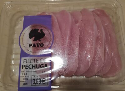 Filete de pechuga de pavo