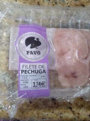 Filete de pechuga de pavo front packaging