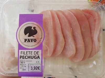 Filete de pechuga de pavo front packaging