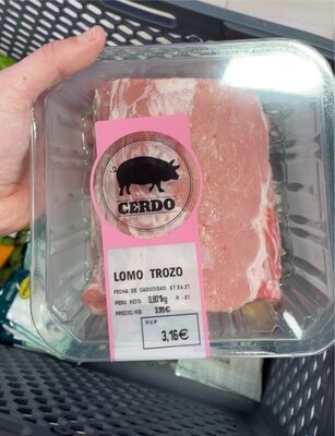 Lomo trozo front packaging