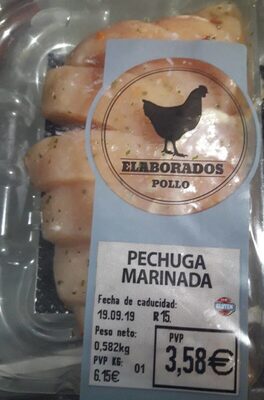 Pechuga marinada