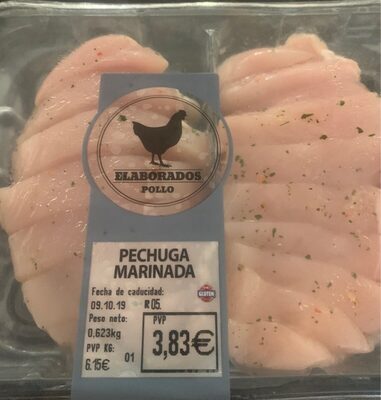 Pechuga de pollo marinada