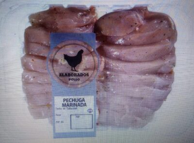 Medallón pechuga de pollo marinado