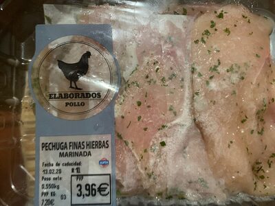 Pechuga finas hierbas marinada