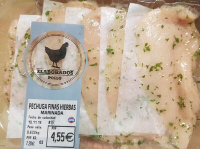 Pechuga finas hierbas marinada