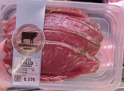 Filete ajillo marinado