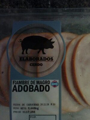 Fiambre Magro Adobado