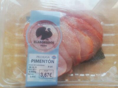 Pechuga pimenton front packaging