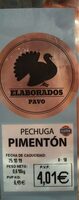 Pechuga de pavo pimentón