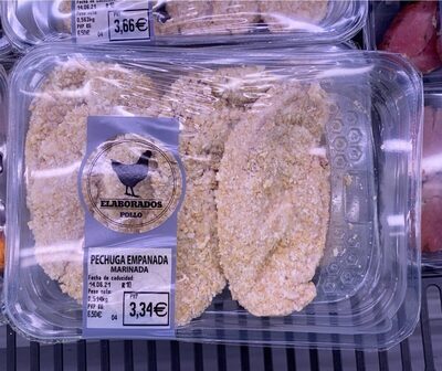 Pechuga empana marinada