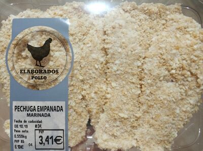 Pechuga empanada marinada