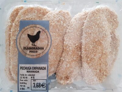 Pechuga Empanada Marinada