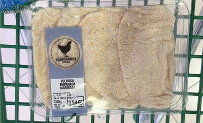 Pechuga empanada marinada