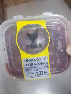 Higados y corazones