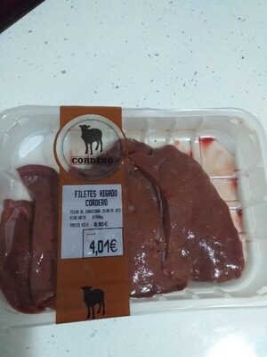 Filetes de hígado de cordero